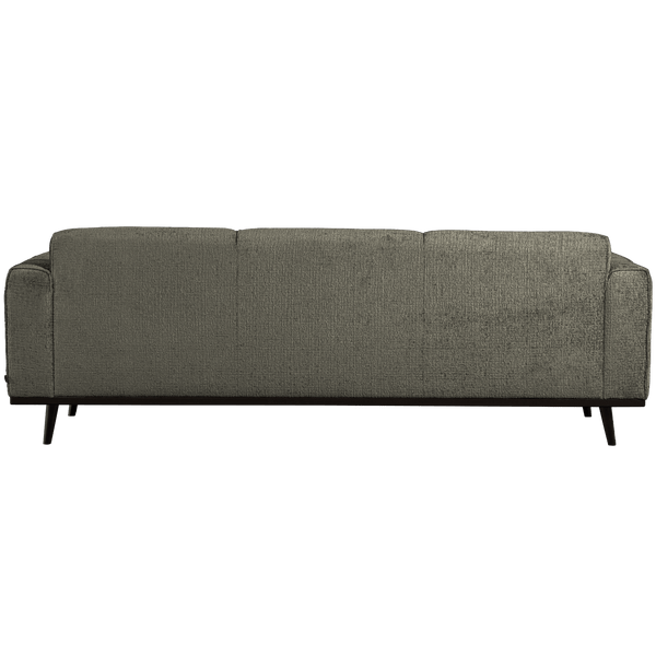 STATEMENT 3-ZITS BANK 230 CM STRUCTURE VELVET FROST