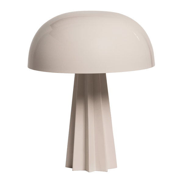 VIREL TAFELLAMP METAAL HOOGGLANS LICHTGRIJS