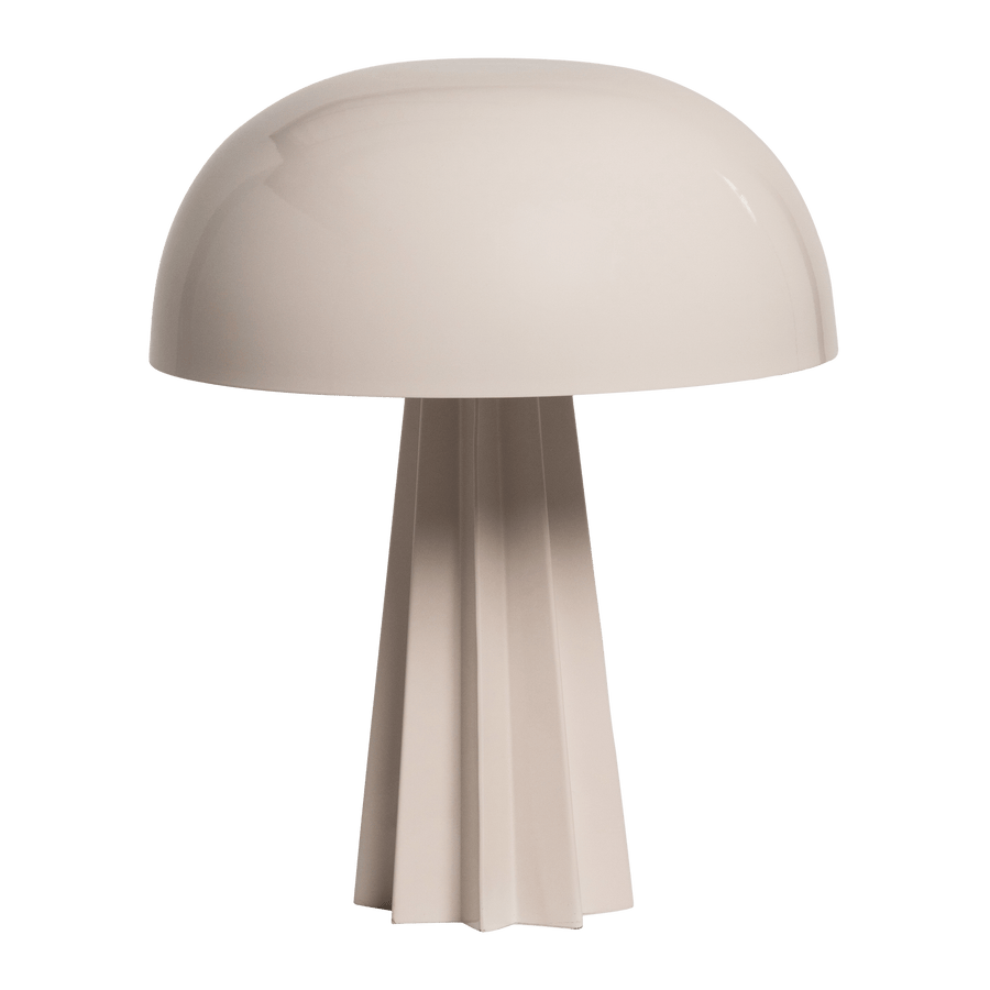 VIREL TAFELLAMP METAAL HOOGGLANS LICHTGRIJS