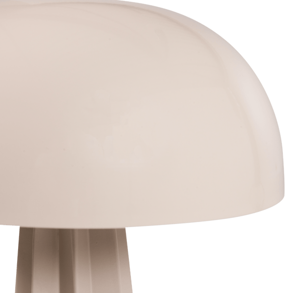 VIREL TAFELLAMP METAAL HOOGGLANS LICHTGRIJS