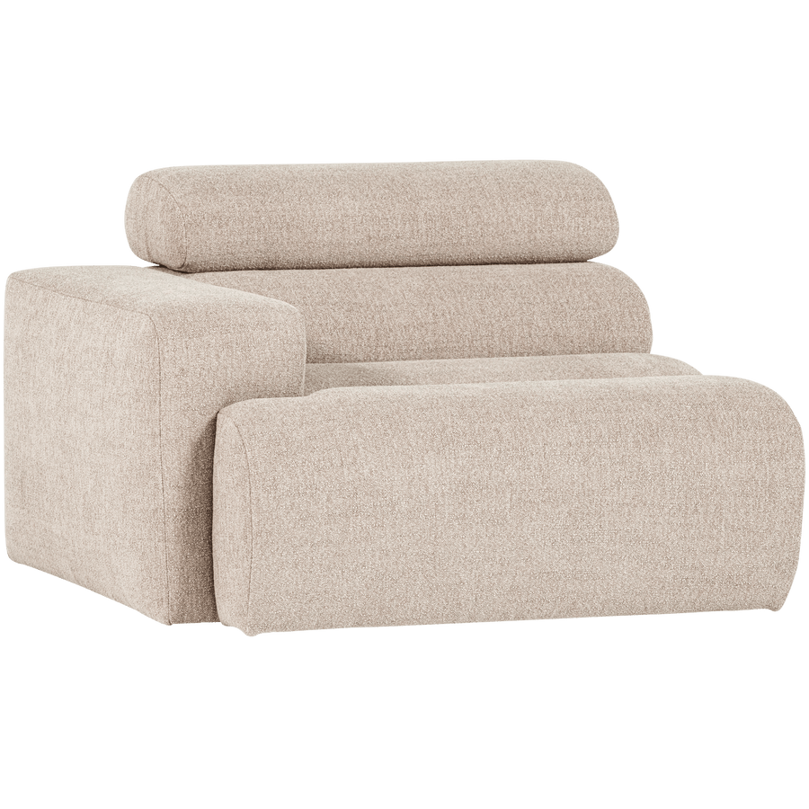 NOVI 1-ZITS ELEMENT ARM LINKS BOUCLE NATUREL