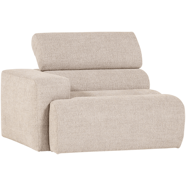 NOVI 1-ZITS ELEMENT ARM LINKS BOUCLE NATUREL