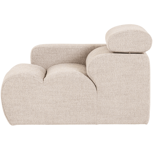 NOVI 1-ZITS ELEMENT ARM LINKS BOUCLE NATUREL