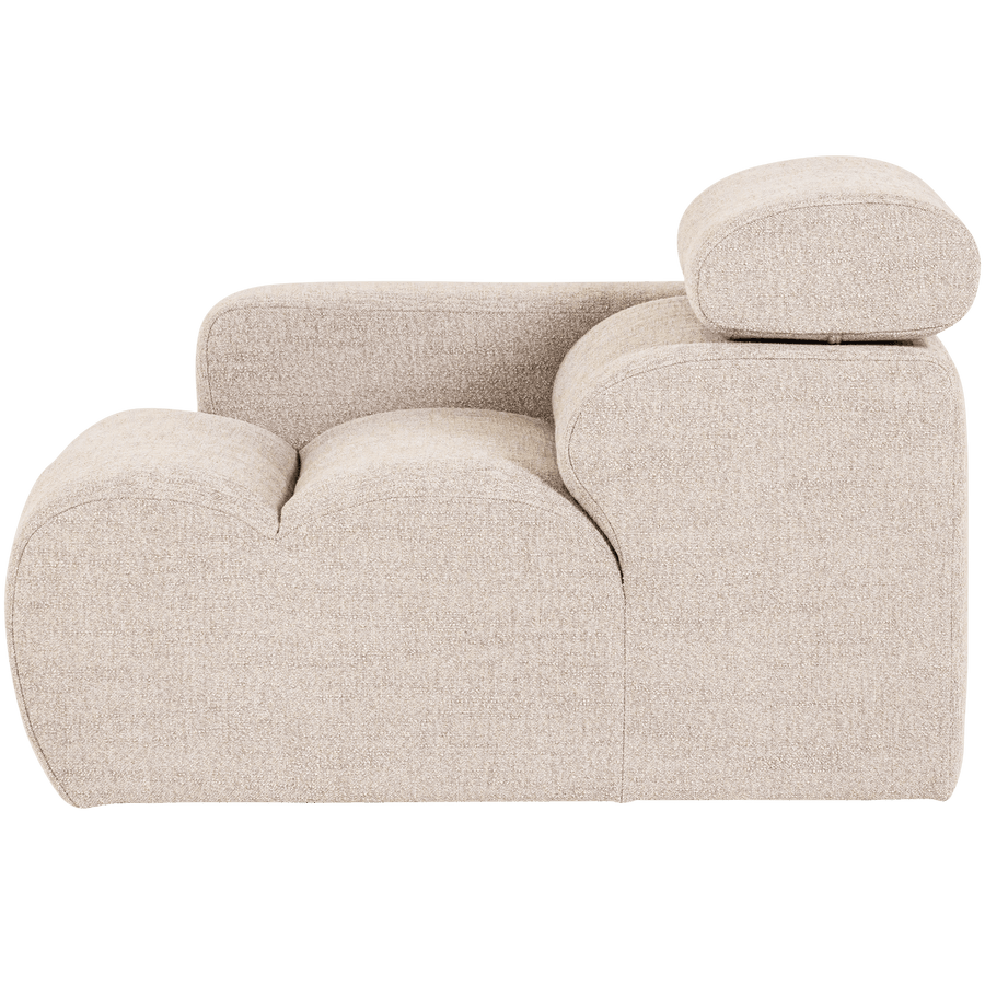 NOVI 1-ZITS ELEMENT ARM LINKS BOUCLE NATUREL