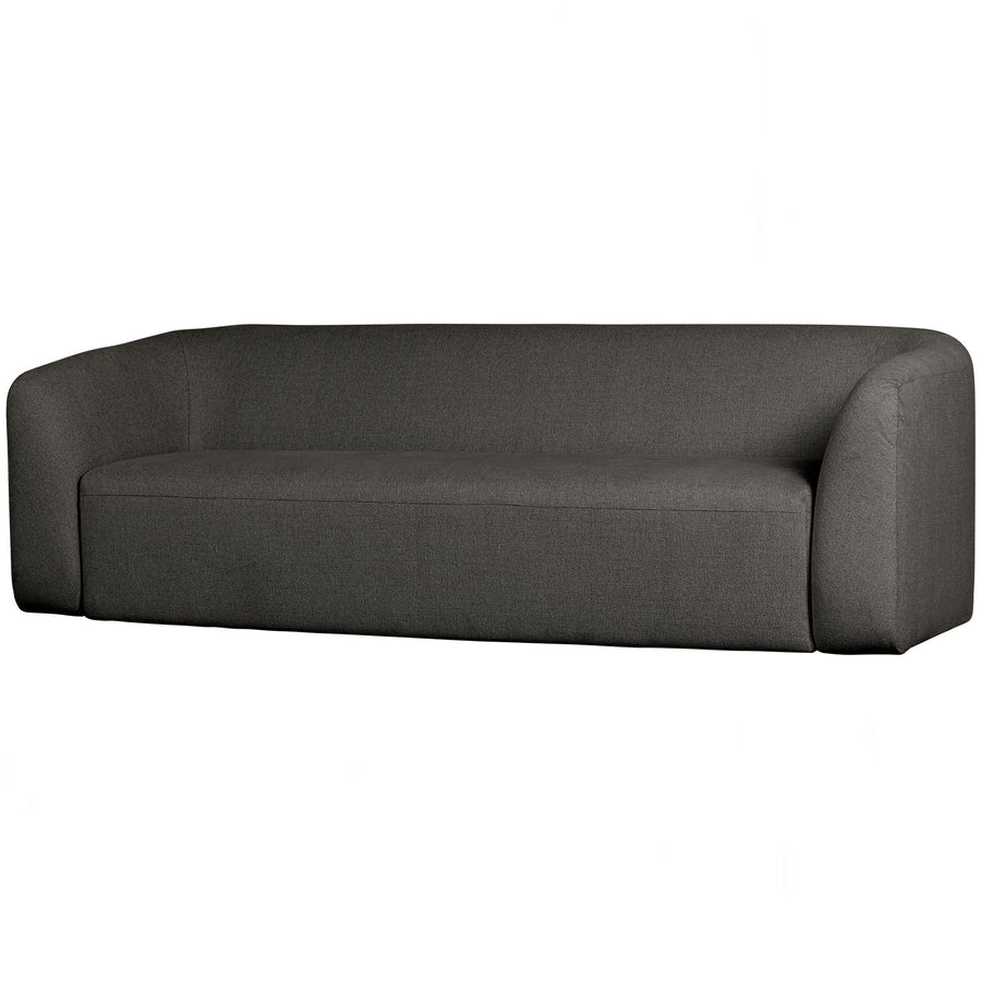 SLOPING 3-ZITS BANK MELANGE GRIJS/ZWART
