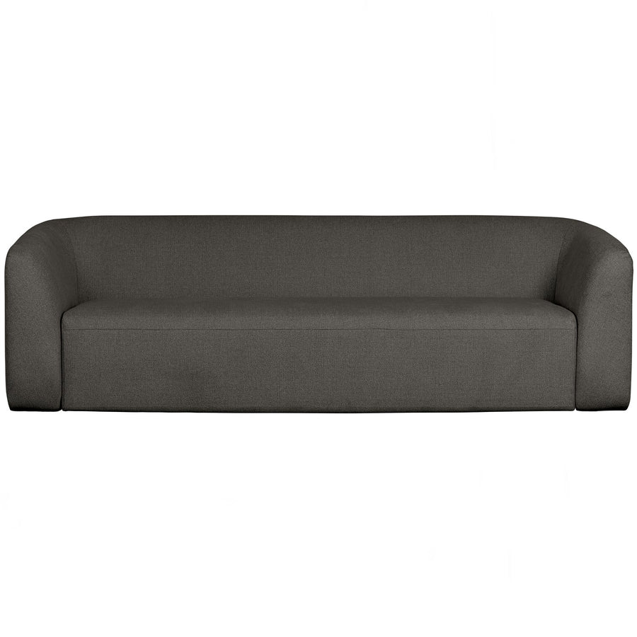 SLOPING 3-ZITS BANK MELANGE GRIJS/ZWART