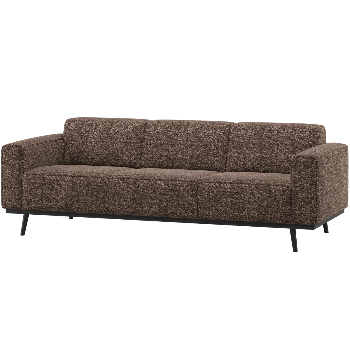 STATEMENT 3-ZITS BANK 230 CM BRUIN MELANGE