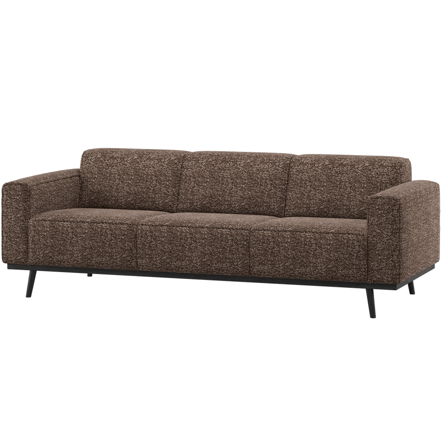 STATEMENT 3-ZITS BANK 230 CM BRUIN MELANGE