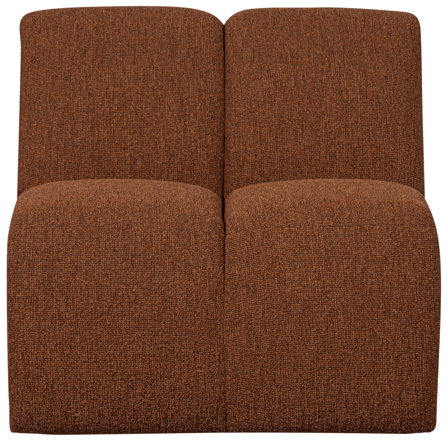 MOJO 1-ZITS ELEMENT BOUCLE ROESTBRUIN MELANGE