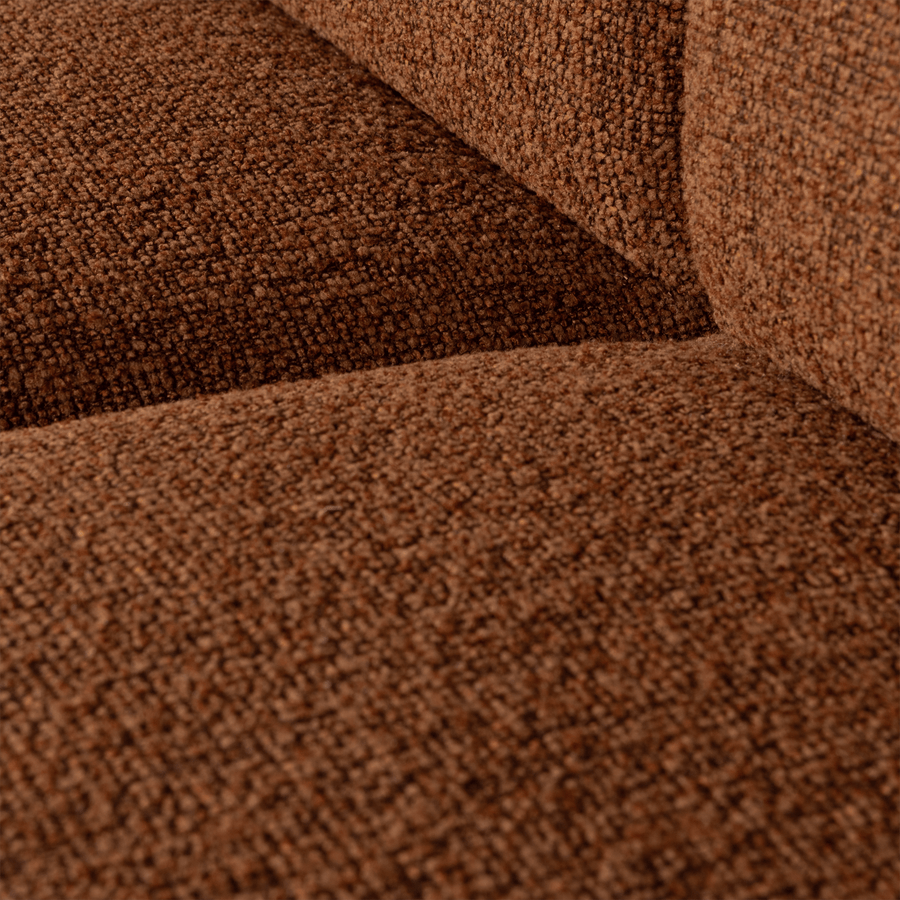 MOJO 1-ZITS ELEMENT BOUCLE ROESTBRUIN MELANGE
