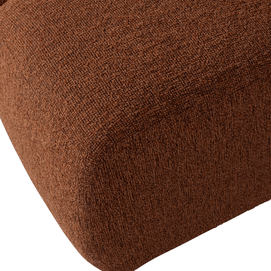 MOJO 1-ZITS ELEMENT BOUCLE ROESTBRUIN MELANGE