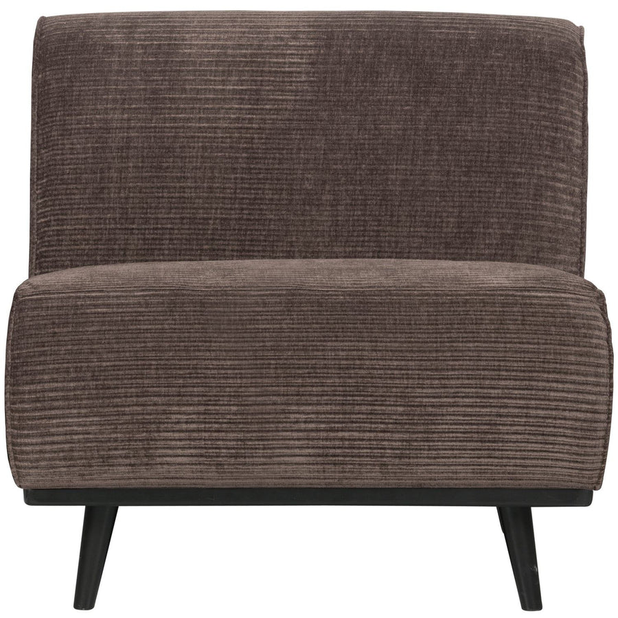 STATEMENT 1-ZITS ELEMENT RIBSTOF TAUPE