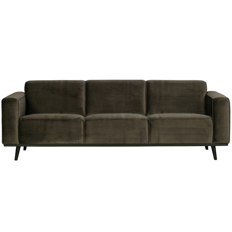 STATEMENT 3-ZITS BANK 230 CM VELVET WARMGROEN