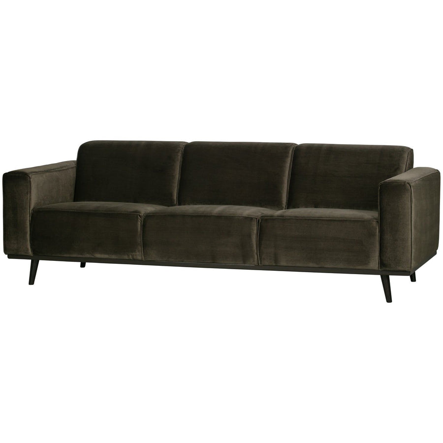 STATEMENT 3-ZITS BANK 230 CM VELVET WARMGROEN