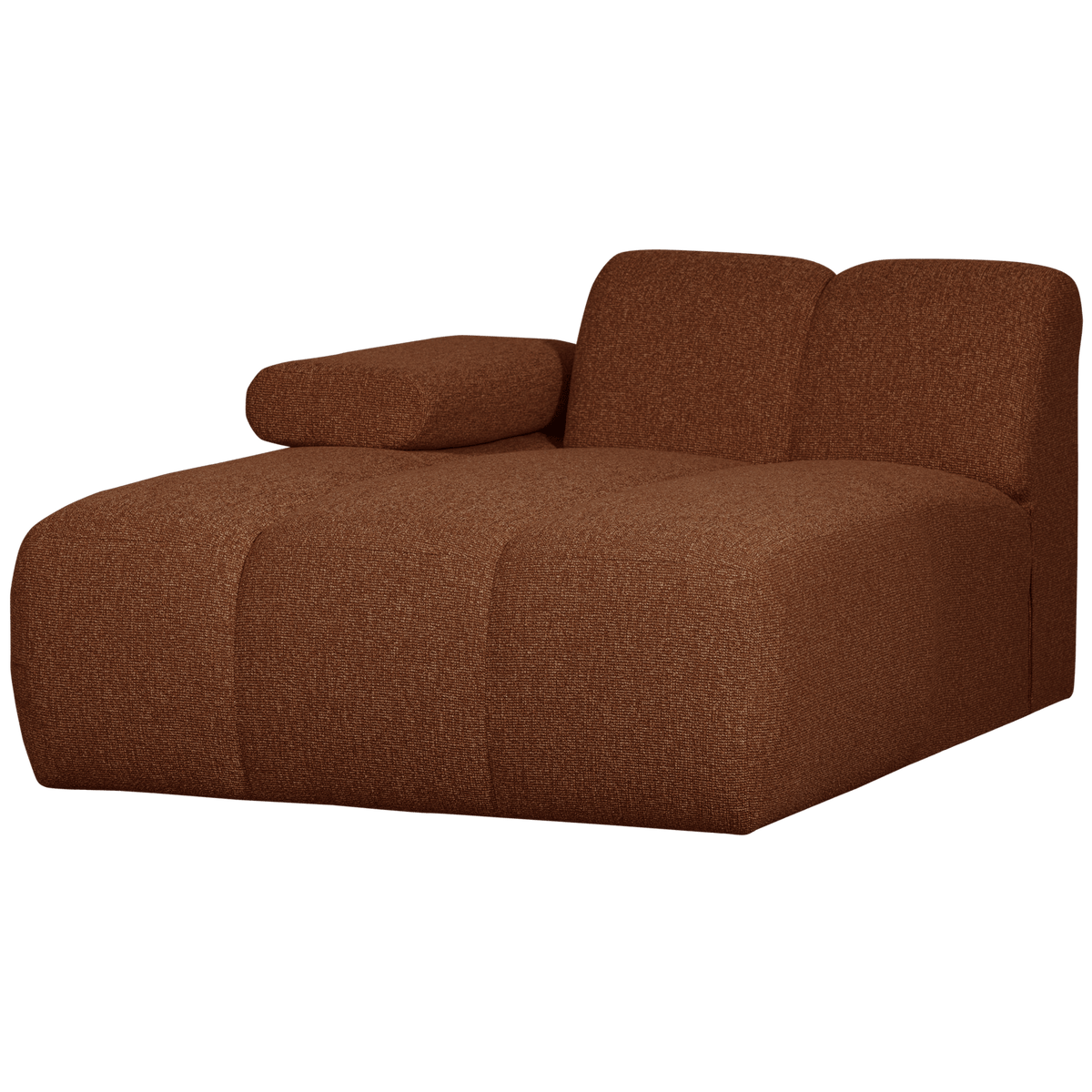 MOJO CHAISE LONGUE ELEMENT LINKS BOUCLE ROESTBRUIN MELANGE