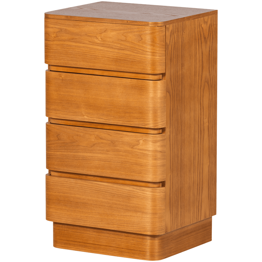 FEJO LADEKAST 4 LADES MDF BRUIN [fsc]