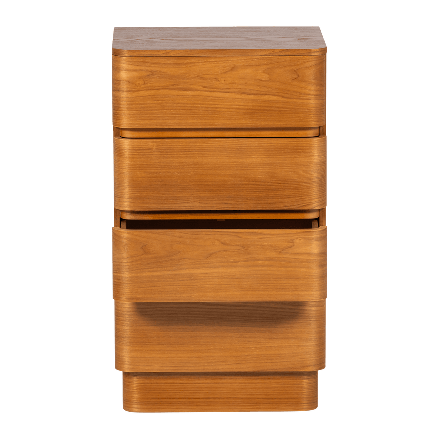 FEJO LADEKAST 4 LADES MDF BRUIN [fsc]