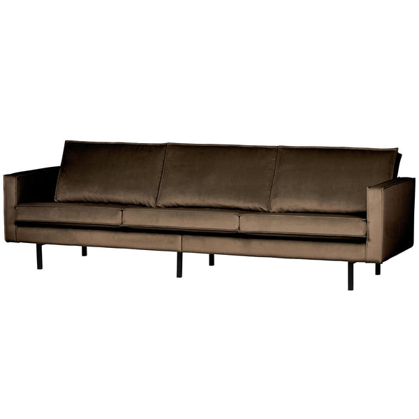 RODEO 3-ZITS BANK VELVET TAUPE