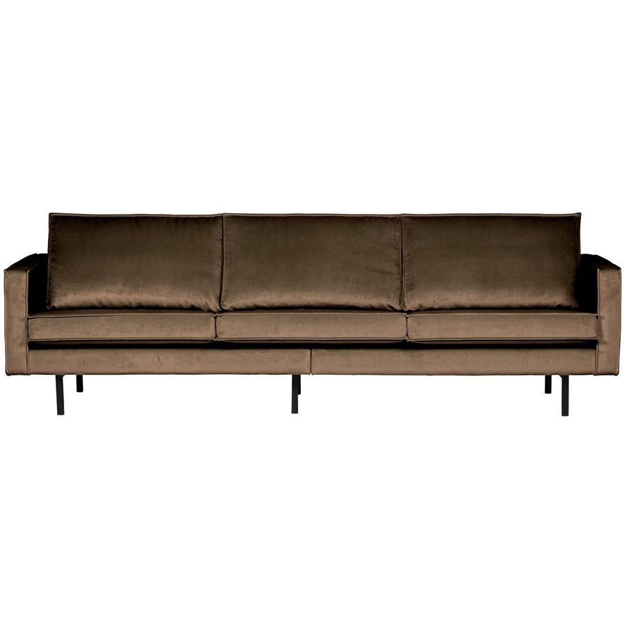 RODEO 3-ZITS BANK VELVET TAUPE