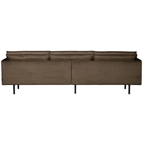 RODEO 3-ZITS BANK VELVET TAUPE