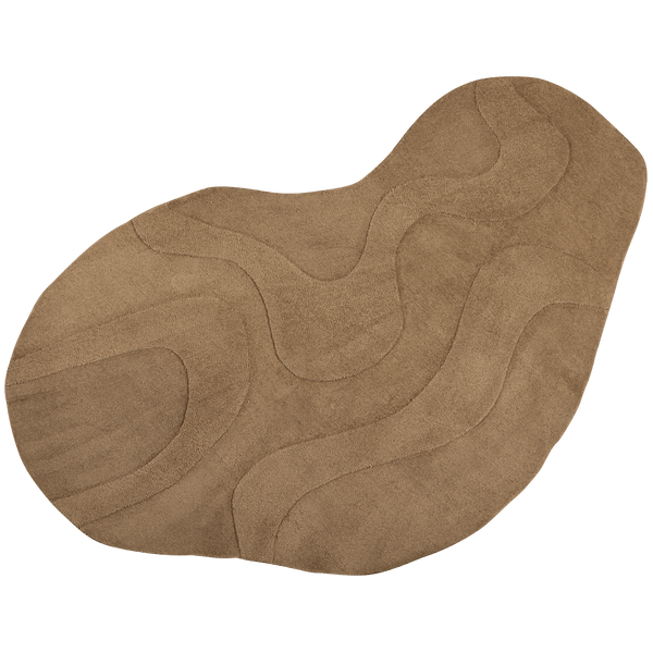 ALYA VLOERKLEED 170X240 CM ORGANISCH PALE BROWN