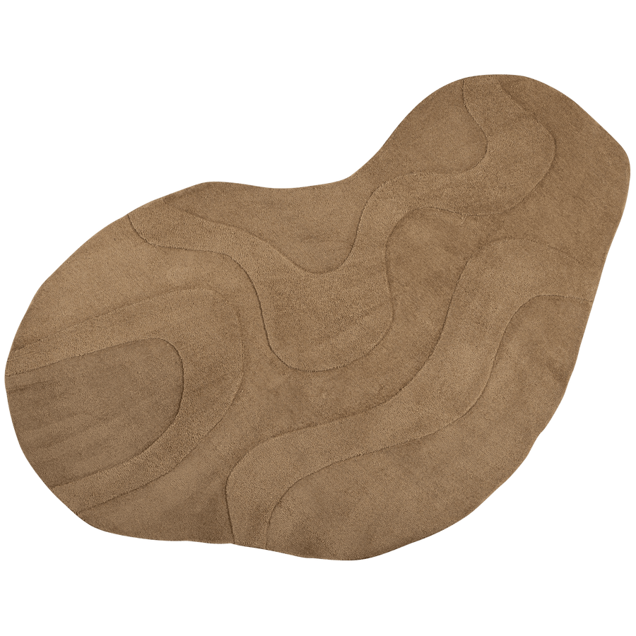 ALYA VLOERKLEED 170X240 CM ORGANISCH PALE BROWN