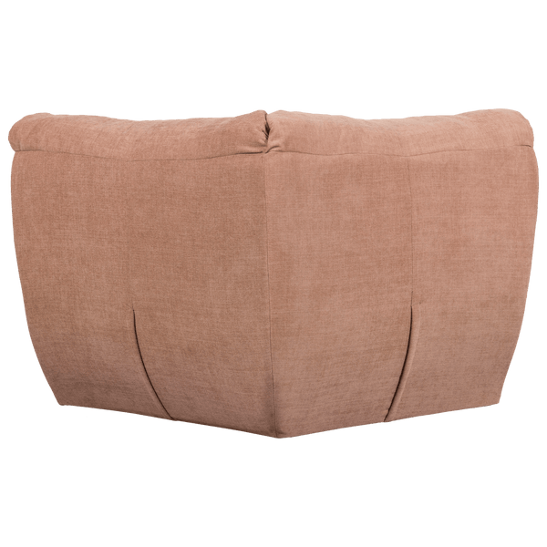 BAGGY HOEKELEMENT GEWEVEN CHENILLE OUDROZE
