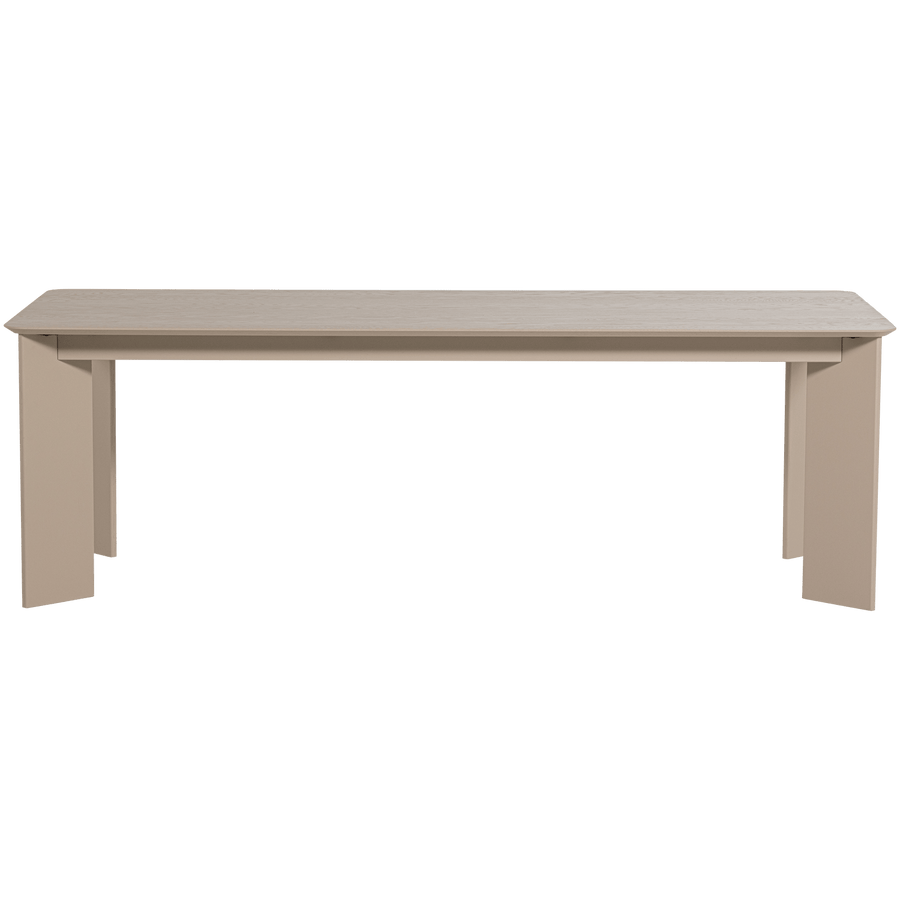 TABLO EETTAFEL AFGEROND DL 240x100 CM DAKARGRAU [fsc]