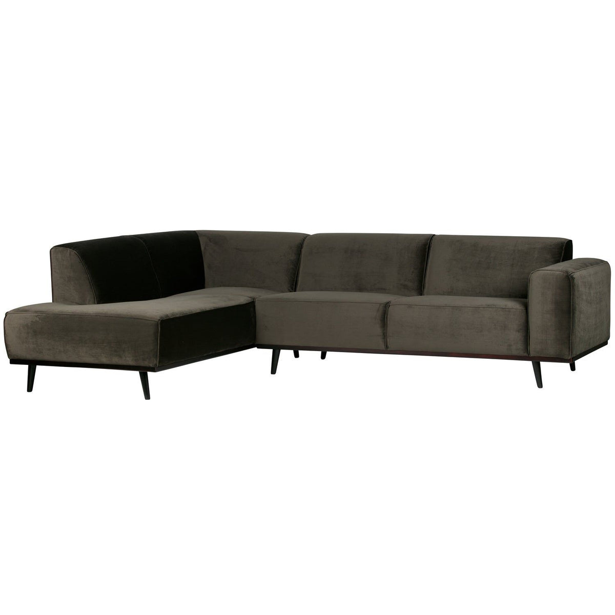 STATEMENT HOEKBANK LINKS VELVET WARMGROEN
