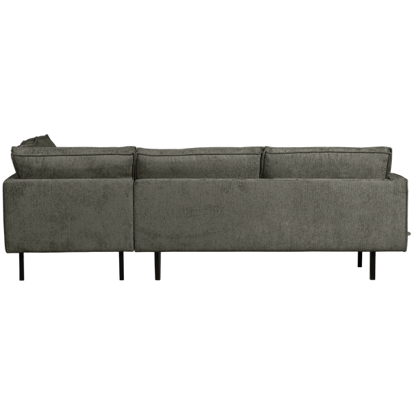 RODEO HOEKBANK RECHTS STRUCTURE VELVET FROST