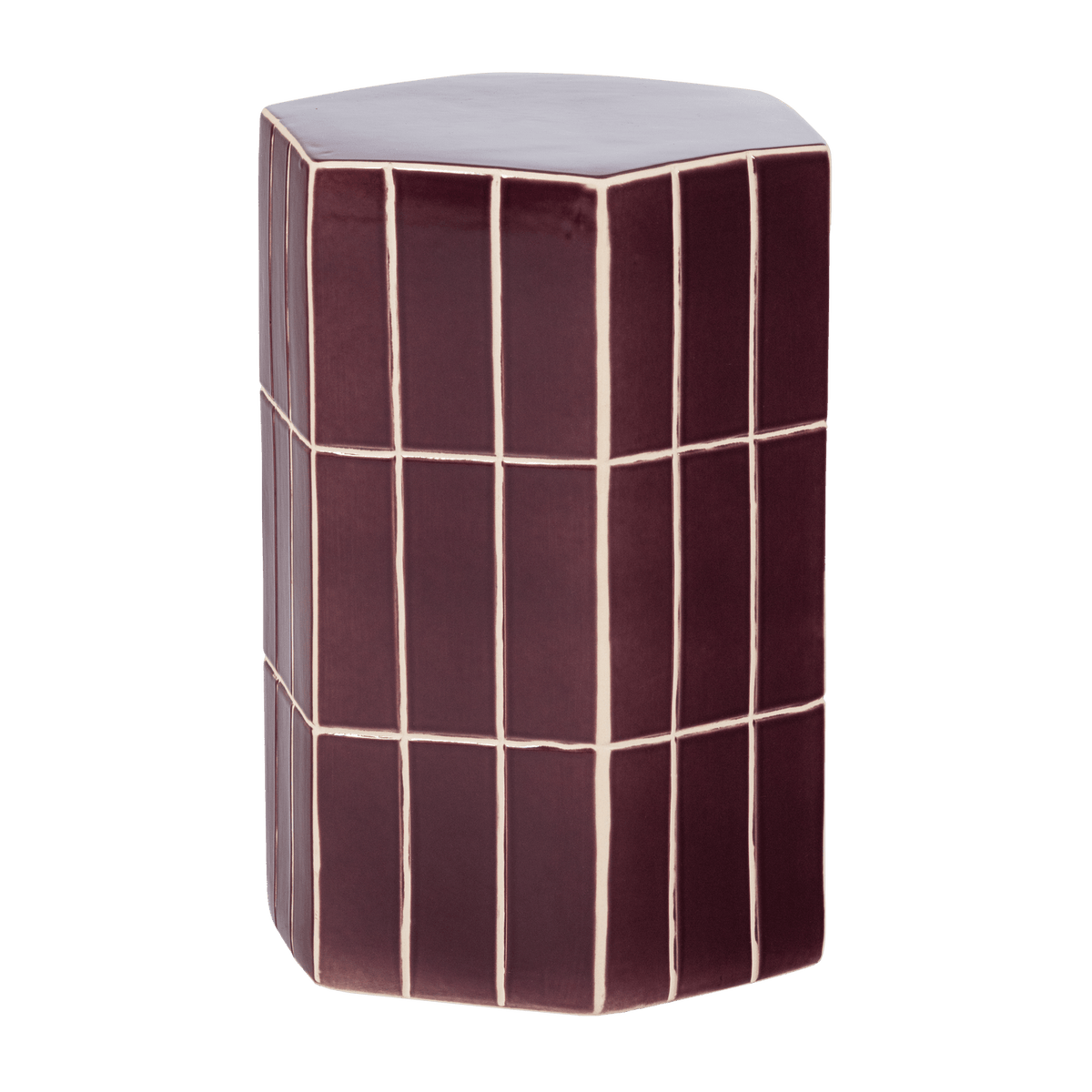 PLU DECORATIEVE BIJZETTAFEL 42X30X26 CM KERAMIEK PAARS