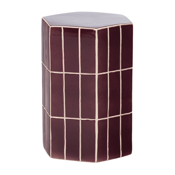 PLU DECORATIEVE BIJZETTAFEL 42X30X26 CM KERAMIEK PAARS