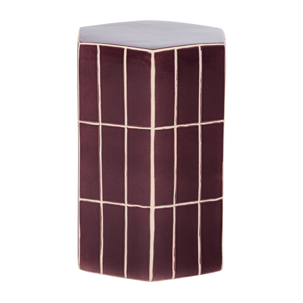PLU DECORATIEVE BIJZETTAFEL 42X30X26 CM KERAMIEK PAARS