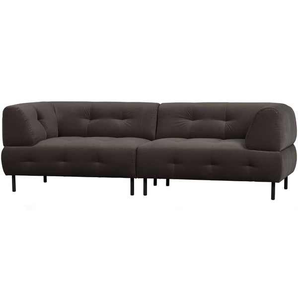 LLOYD 4-ZITS BANK GEWASSEN VELVET CAST IRON