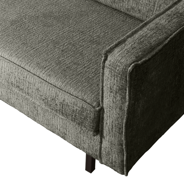 RODEO HOEKBANK LINKS STRUCTURE VELVET FROST