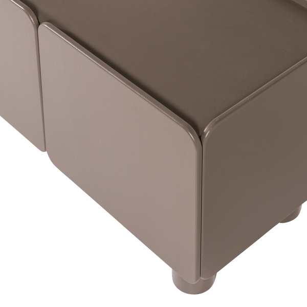ROOT TV MEUBEL 200 CM GRENEN TRUFFEL BRUIN [fsc]