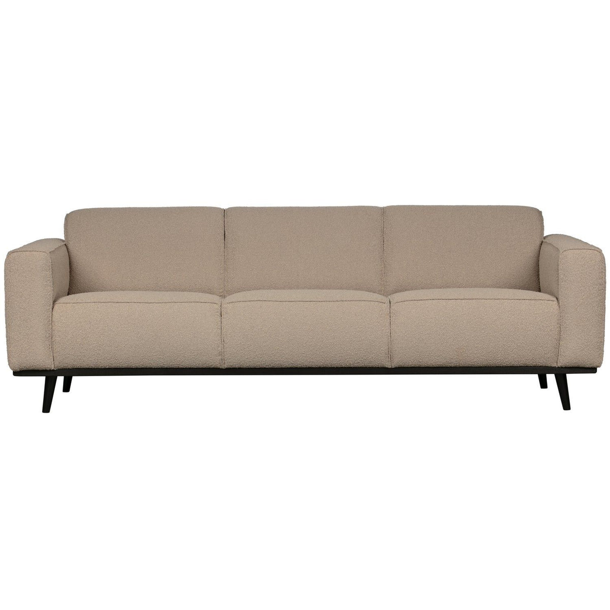 STATEMENT 3-ZITS BANK 230 CM BOUCLE BEIGE