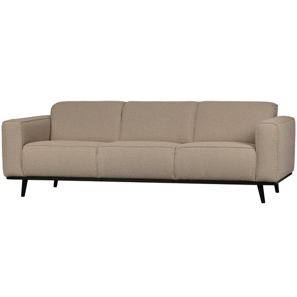 STATEMENT 3-ZITS BANK 230 CM BOUCLE BEIGE
