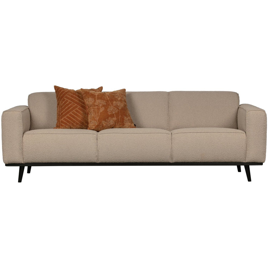 STATEMENT 3-ZITS BANK 230 CM BOUCLE BEIGE