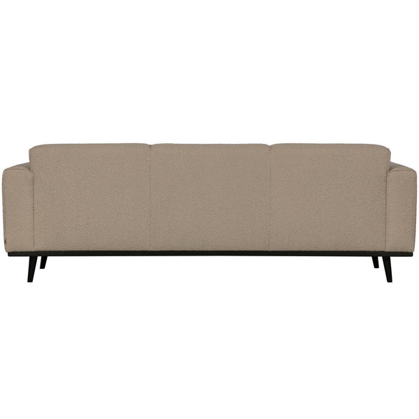 STATEMENT 3-ZITS BANK 230 CM BOUCLE BEIGE