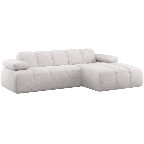 MOJO CHAISE LONGUE BANK RECHTS BOUCLE ECRU MELANGE