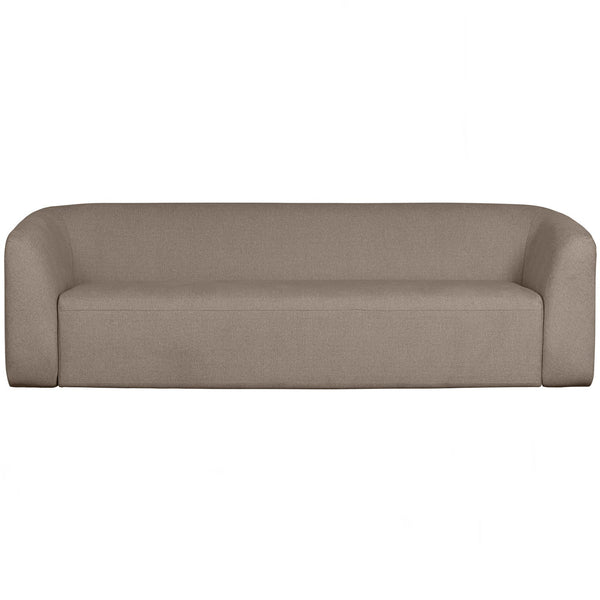 SLOPING 3-ZITS BANK LICHTBRUIN MELANGE