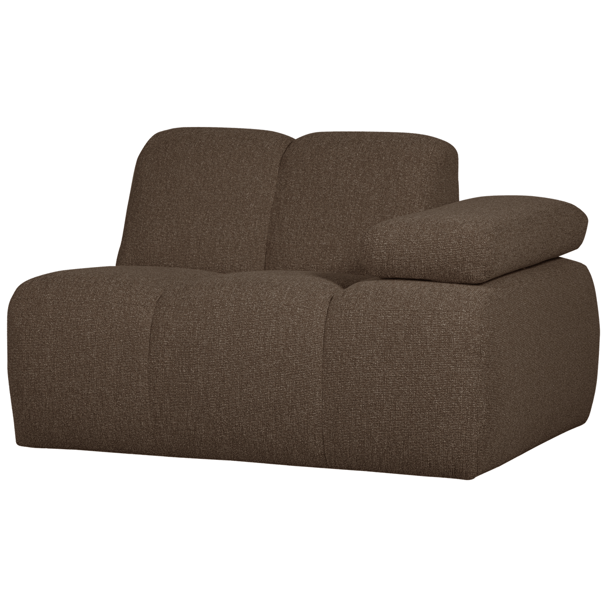 MOJO 1-ZITS ELEMENT ARM RECHTS BOUCLE BRUIN MELANGE