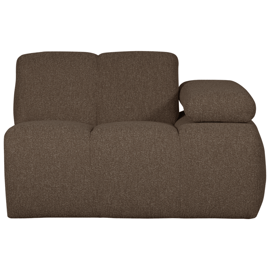 MOJO 1-ZITS ELEMENT ARM RECHTS BOUCLE BRUIN MELANGE
