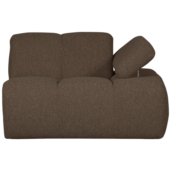MOJO 1-ZITS ELEMENT ARM RECHTS BOUCLE BRUIN MELANGE