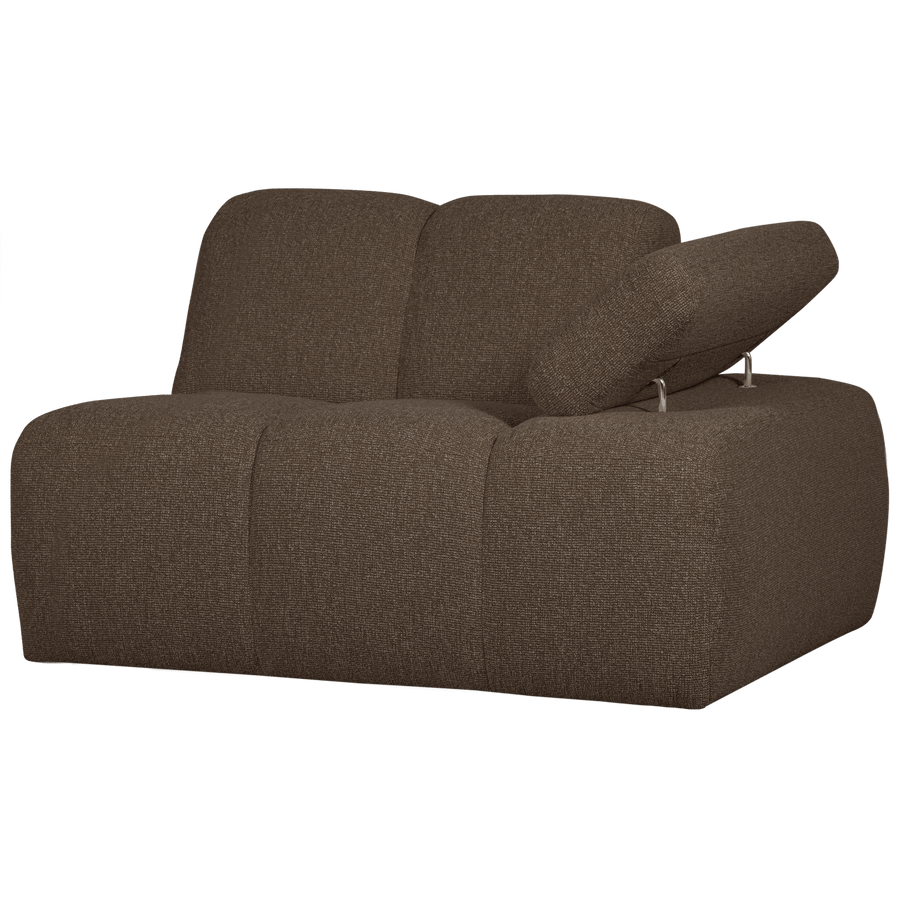 MOJO 1-ZITS ELEMENT ARM RECHTS BOUCLE BRUIN MELANGE