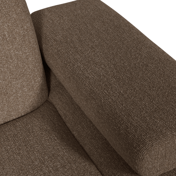 MOJO 1-ZITS ELEMENT ARM RECHTS BOUCLE BRUIN MELANGE