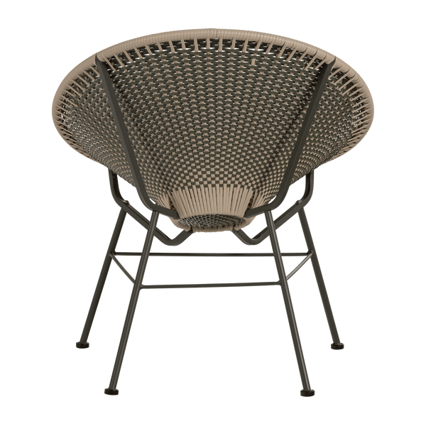 KAZOUN TUIN LOUNGESTOEL WICKER GROEN