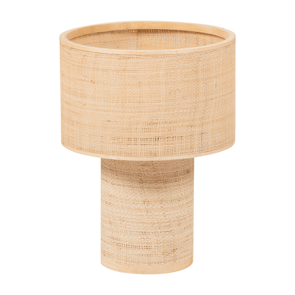 SYRO TAFELLAMP RAFFIA NATUREL 38XO28 CM