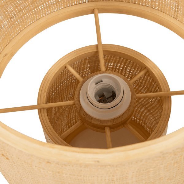 SYRO TAFELLAMP RAFFIA NATUREL 38XO28 CM